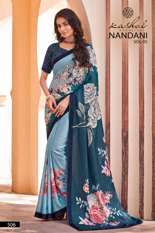 Kashvi nandani vol 5 best saree collection in surat